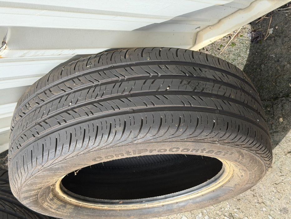 (1) CONTINENTAL CONTICONTACT 235/55R17 99H