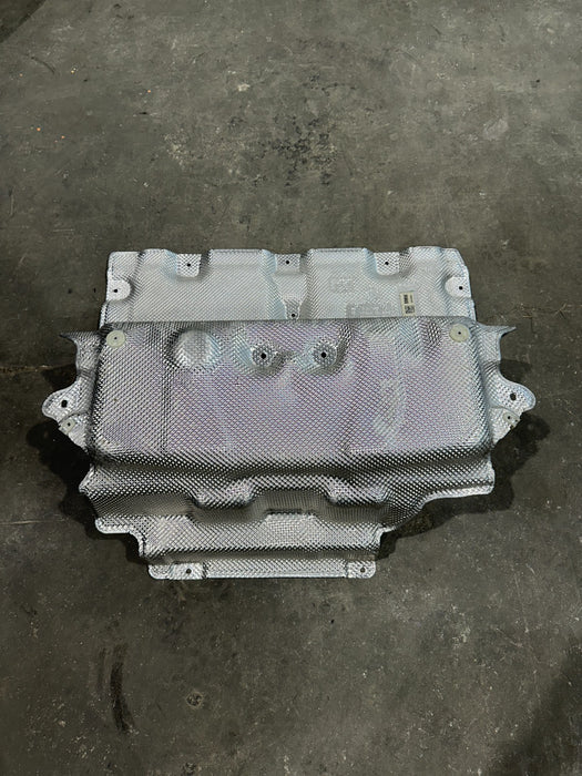 2024 BMW M3 M4 G80 G82 REAR EXHAUST HEAT SHIELD COVER OEM 8074689 8K MILES
