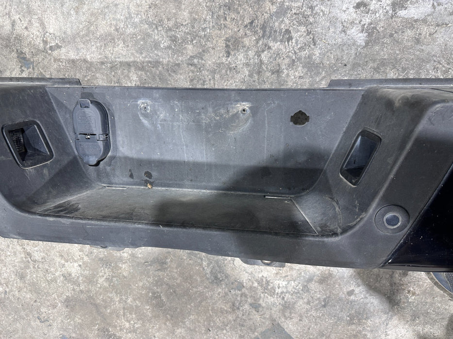 2017-2022 FORD F250 F350 F450 REAR BUMPER W SENSOR HARNESS OEM *READ