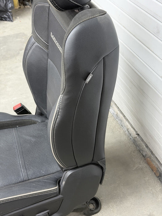 2019-2024 RAM 2500 3500 LARAMIE BLACK LEATHER HEATED COOLED DRIVER SEAT OEM