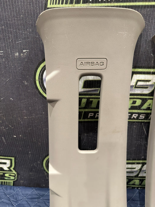 2017 2019 FORD F250 F350 F450 LIMITED LEFT RIGHT UPPER B PILLAR OEM ~SCRATCHES~