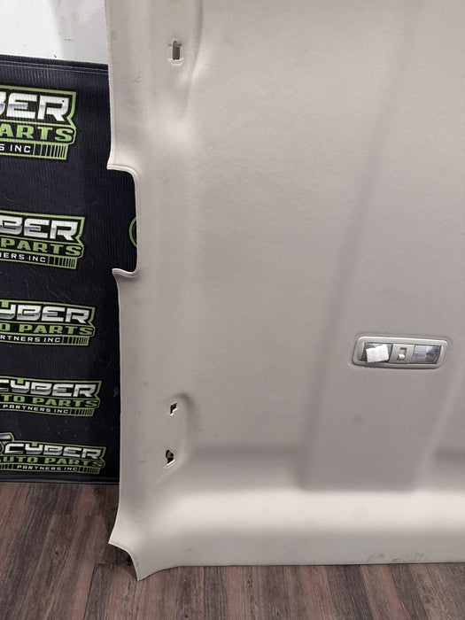 2017 NISSAN TITAN XD RESERVE TAN ROOF HEADLINER OEM