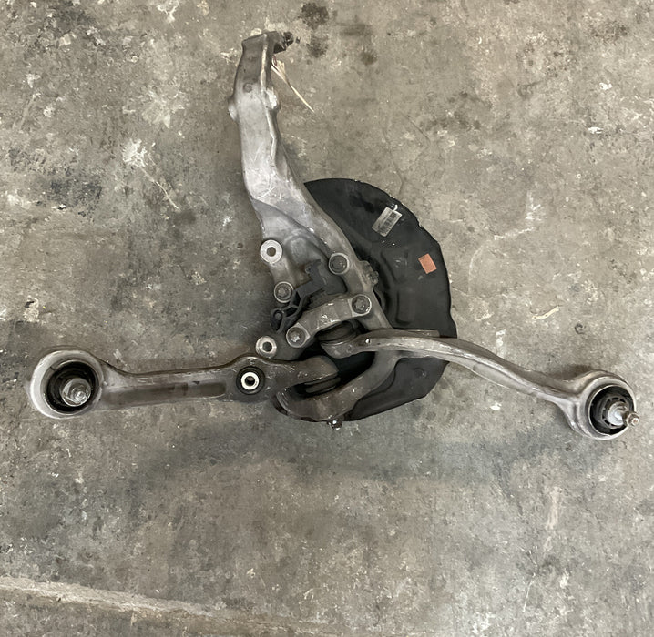 2014 W222 MERCEDES S550 FRONT LEFT DRIVER SPINDLE KNUCKLE WHEEL HUB OEM