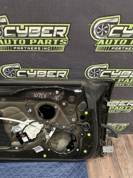 2014 AUDI R8 COUPE OEM LEFT DRIVER DOOR SHELL BLACK PANTHER CRYSTAL ~READ~