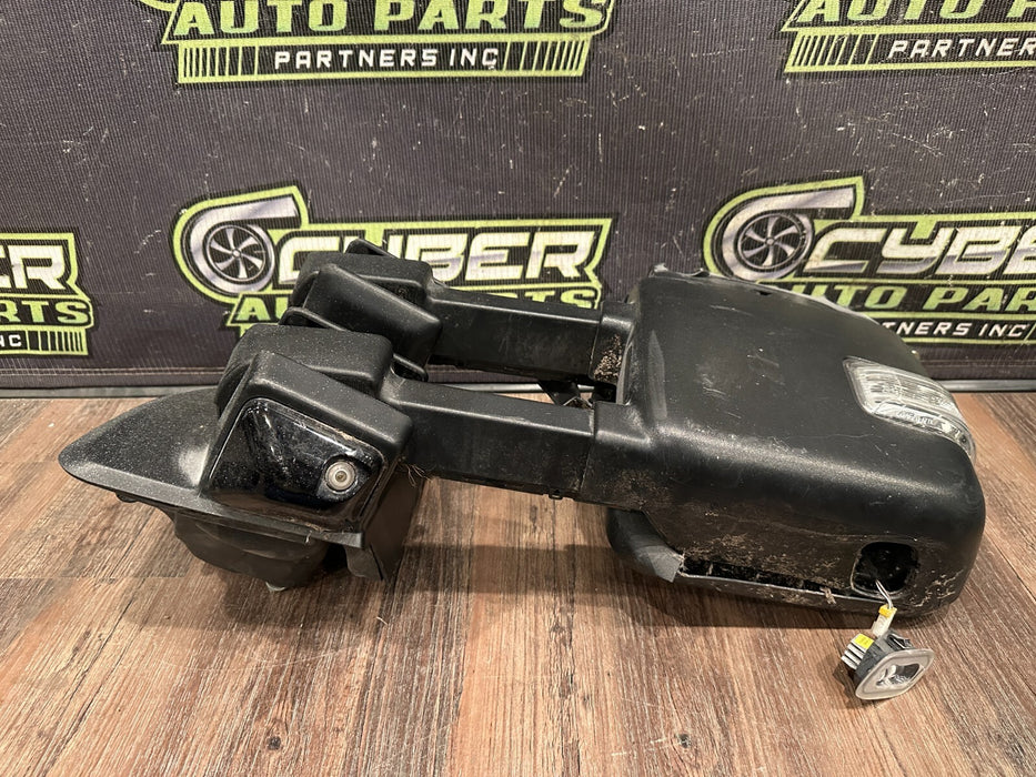 2017-19 FORD F250 F350 F450 LEFT TOW MIRROR W CAMERA OEM *DAMAGED*
