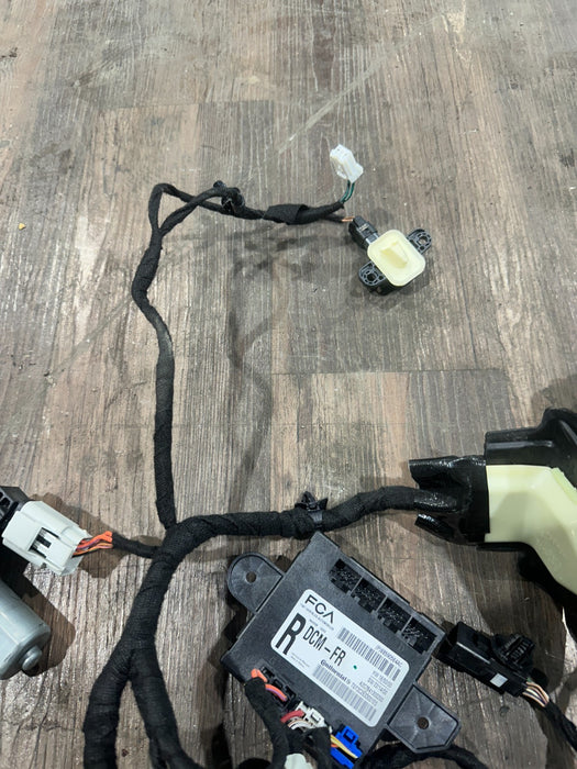 2024 DODGE RAM 3500 LARAMIE FRONT RIGHT DOOR HARNESS OEM 68590564AC