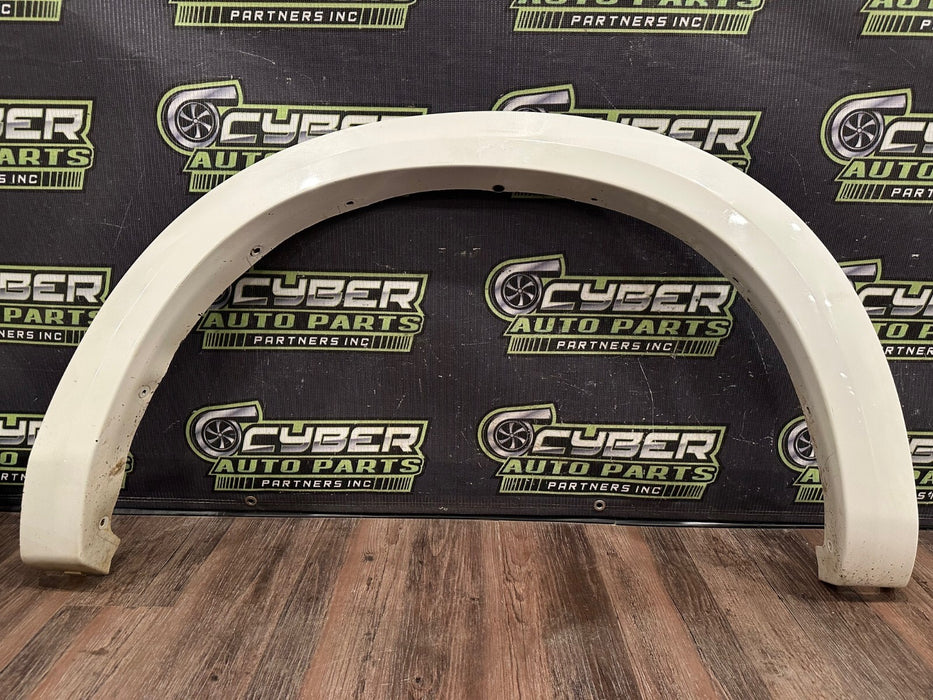 2017 DODGE RAM 2500 REAR DRIVER LEFT RL LH FENDER FLARE OEM (BRIGHT WHITE) PW7