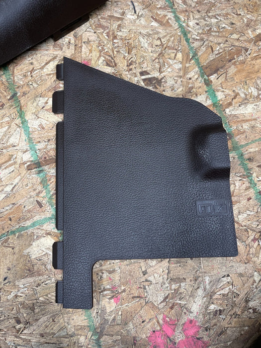 2017-22 FORD F250 F350 F450 KING RANCH PASSENGER FLOOR BCM TRIM COVER BROWN OEM