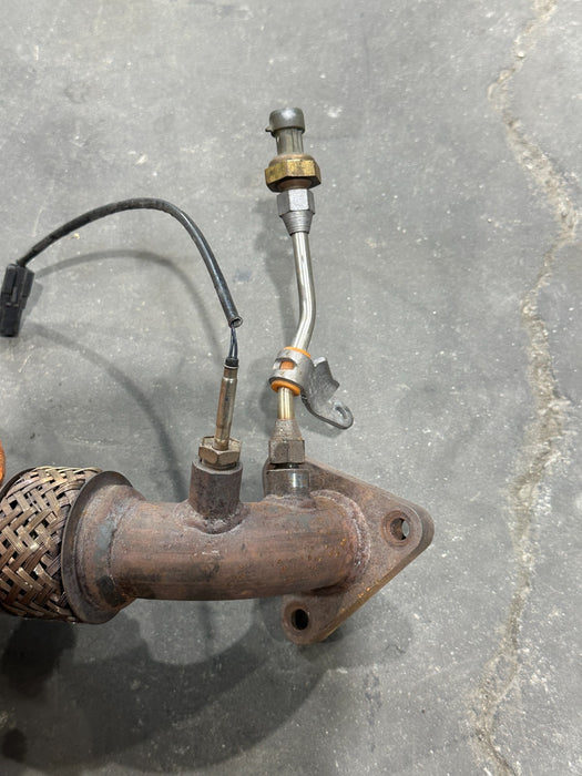 2017-2019 FORD F350 F450 6.7L SUPERDUTY RIGHT MANIFOLD TO TURBO EXHAUST PIPE OEM