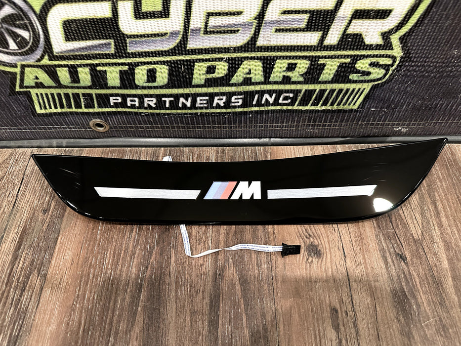 2020 BMW M8 COMP FRONT REAR ILLUMINATED DOOR SILL SCUFF KICK PLATE SET OEM *READ