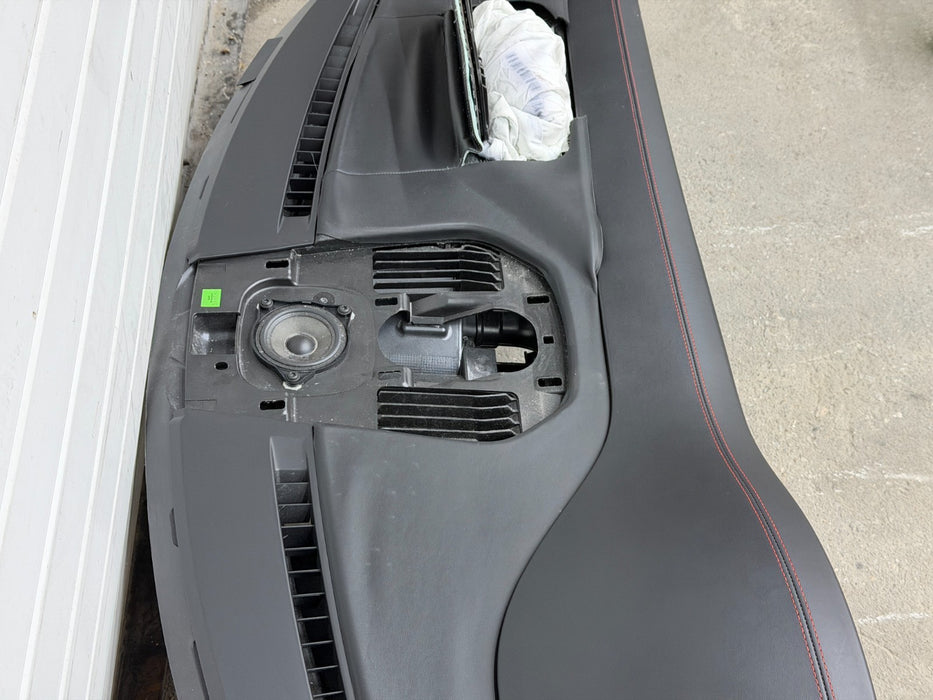 2014 PORSCHE 911 991.1 TURBO S BLACK LEATHER DASH PANEL DASHBOARD ASSEMBLY