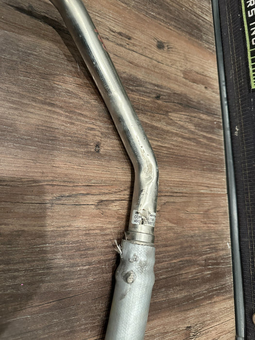 2017 2018 AUDI R8 PLUS OIL COOLANT PIPE HOSE OEM 4S0115687C 4S0 115 687 ~DENTS!~