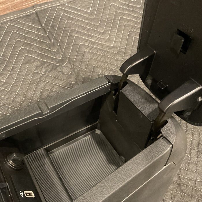 2016 FORD SHELBY GT350 CENTER CONSOLE ASSEMBLY OEM STORAGE ARM REST CUP HOLDER