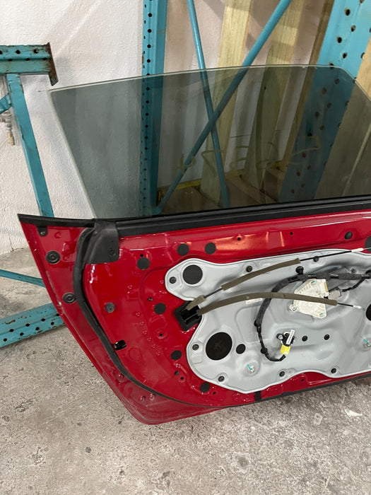 2009-2020 NISSAN 370Z COUPE DRIVER LEFT DOOR RED OEM