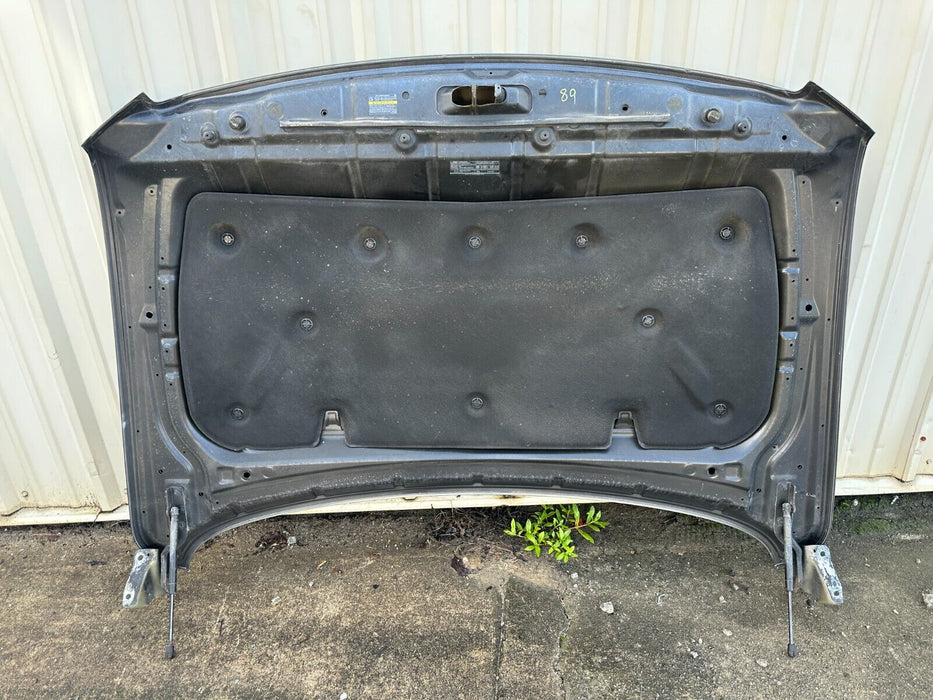 2016 Nissan Titan XD DIESEL GAS HOOD SHELL PANEL GUN METALLIC (KAD) OEM COMPLETE