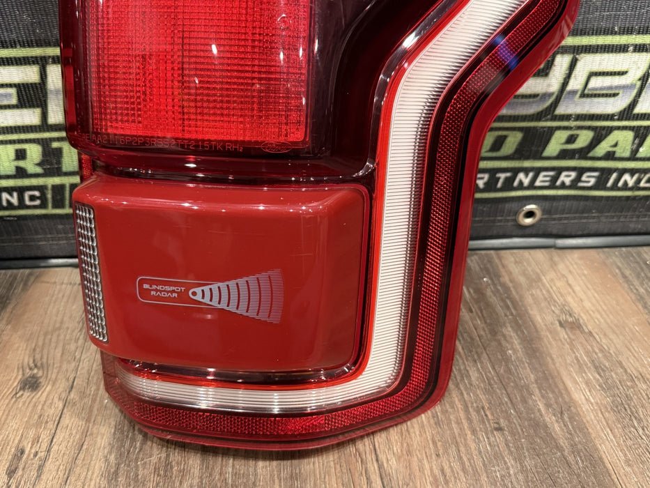 2019 FORD F150 RAPTOR PASSENGER RIGHT LED TAIL LIGHT OEM *MINOR SCUFFS 7-8*