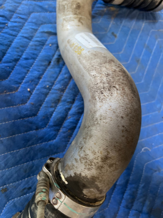 2016 2018 NISSAN TITAN XD DIESEL LEFT AIR INTERCOOLER PIPE HOSE 14463 EZ40A OEM