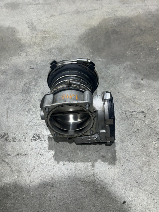 2014 PORSCHE 911 TURBO S THROTTLE VALVE BODY ASSEMBLY OEM 997.605.115.01