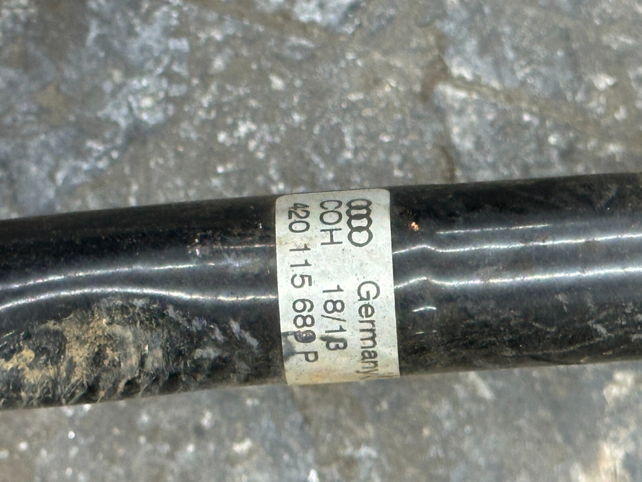 2014 AUDI R8 OEM TRANSMISSION OIL COOLER LINE HOSE PIPE 420115689 420 115 689