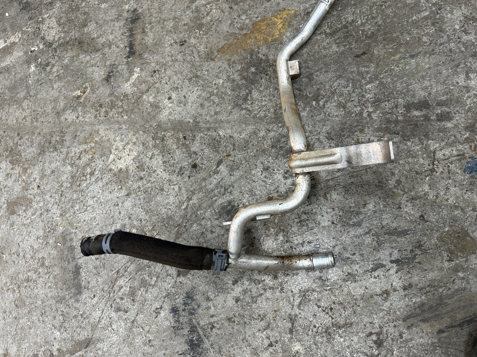 2014 AUDI R8 V10 REAR RIGHT COOLANT PIPE HOSE 420 121 085 B 420 121 481 C OEM