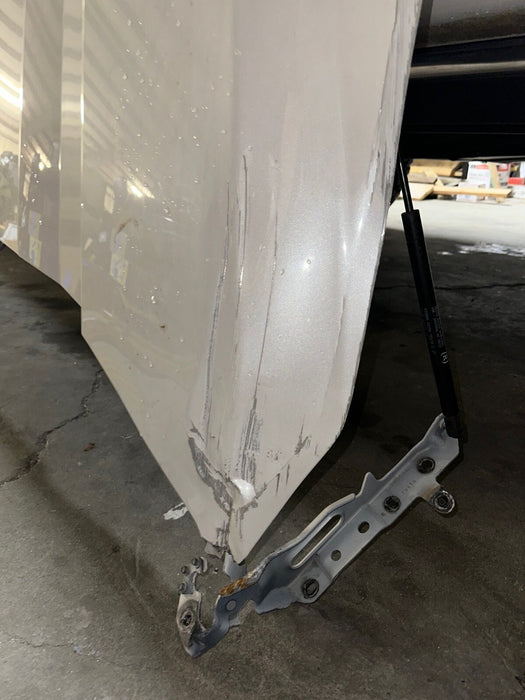 2017 2018 2019 2020 2021 2022 FORD F250 F350 450 METALLIC WHITE HOOD PANEL