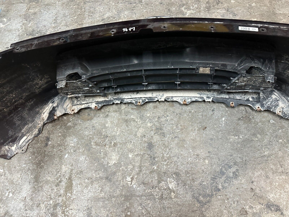 2010 NISSAN 370Z FRONT BUMPER COVER BLACK CHERRY *NAG OEM ~MINOR WEAR/SCRATCHES~