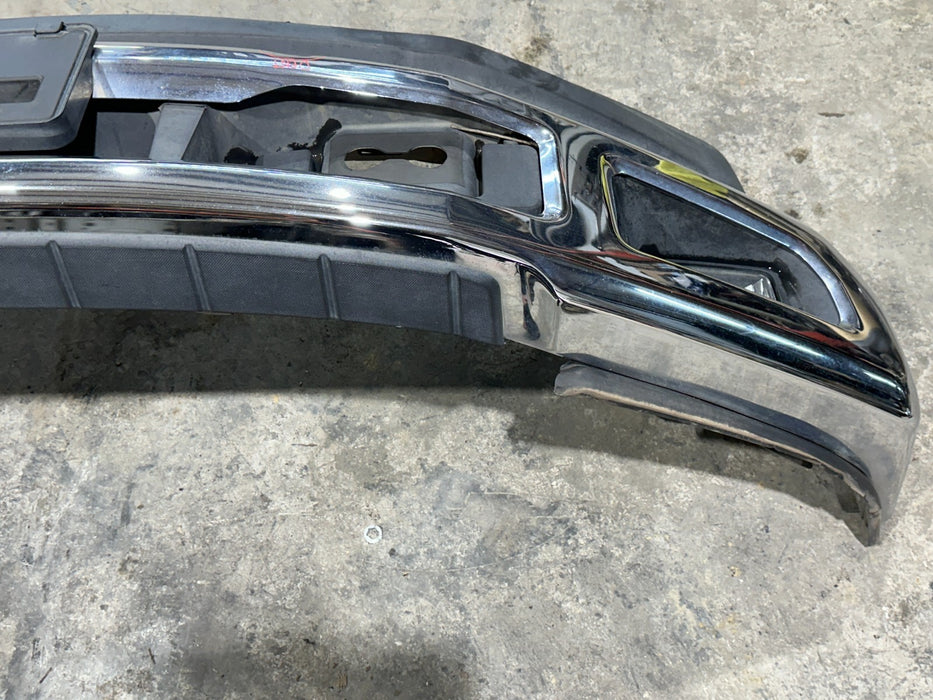 2017-2019 FORD F250 F350 FRONT CHROME BUMPER OEM *DENT/NO ADAPTIVE MODULE*