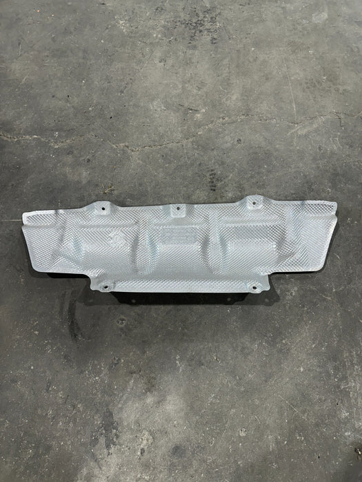 2024 BMW M3 M4 G80 G82 REAR EXHAUST HEAT SHIELD COVER OEM 8070512 8K MILES
