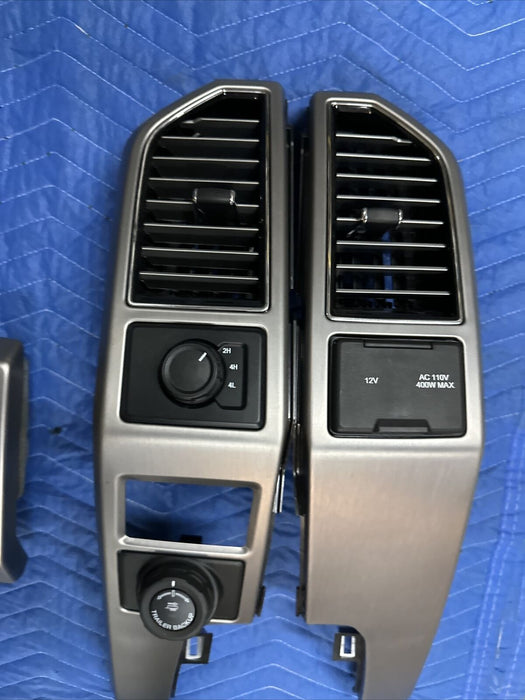 2020 2021 2022 FORD F250 F350 F450 PLATINUM DASH AIR VENTS SET (4) OEM