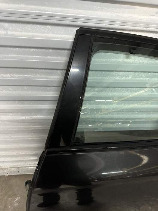 2011 BMW 550i F10 5 SERIES REAR LEFT DOOR GRAPHITE METALLIC (A90)~MINOR SCUFFS~