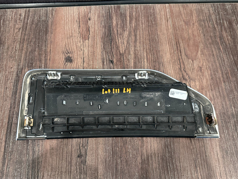 2017-2019 FORD F250 DRIVER LEFT PLATINUM CHROME FENDER EMBLEM BADGE OEM