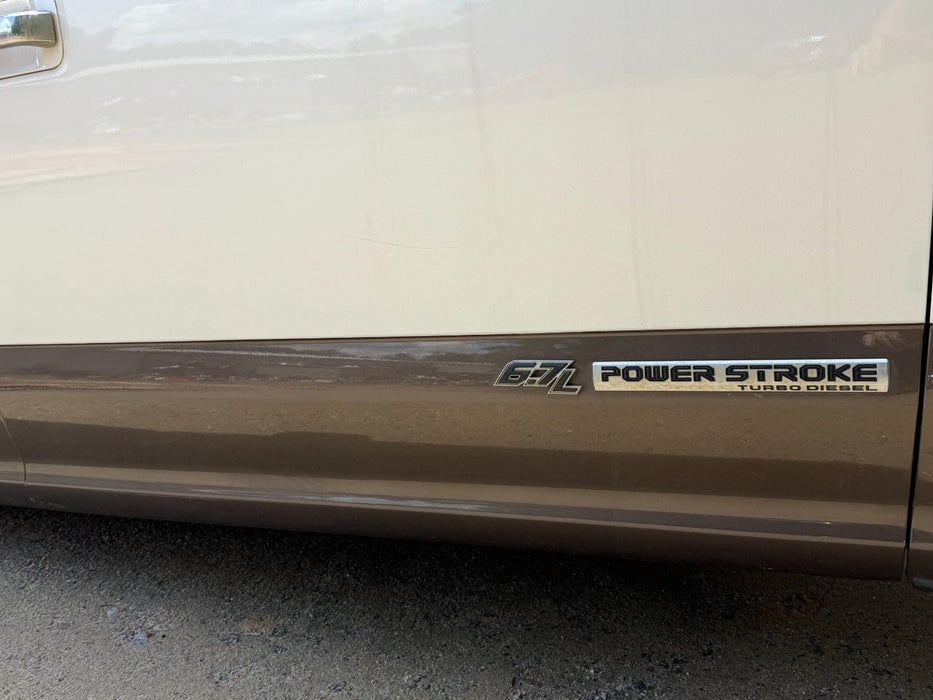 2017-2022 FORD F250 F350 F450 KING RANCH WHITE FRONT PASSENGER RH DOOR (UG, H5)