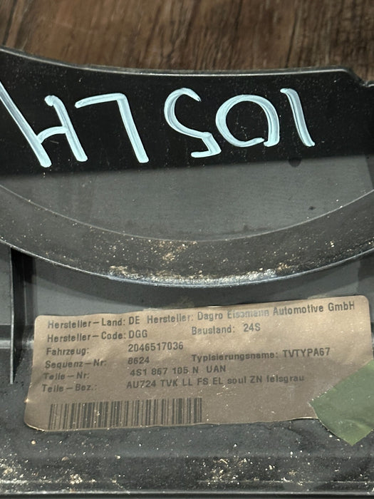 2021 AUDI R8 PLUS LEFT DRIVER DOOR PANEL TRIMS OEM 4S7 867 106 N ~SCUFFS~