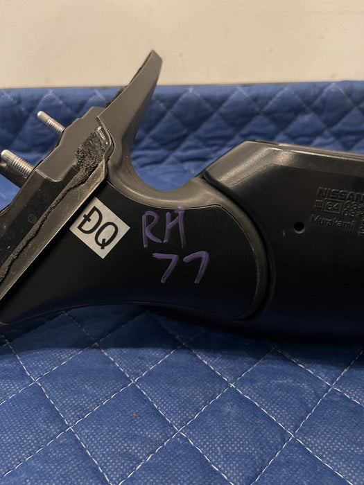 2015 NISSAN 370Z NISMO FRONT RIGHT DOOR MIRROR ACCENT STRIPE OEM L 77 *FADING*