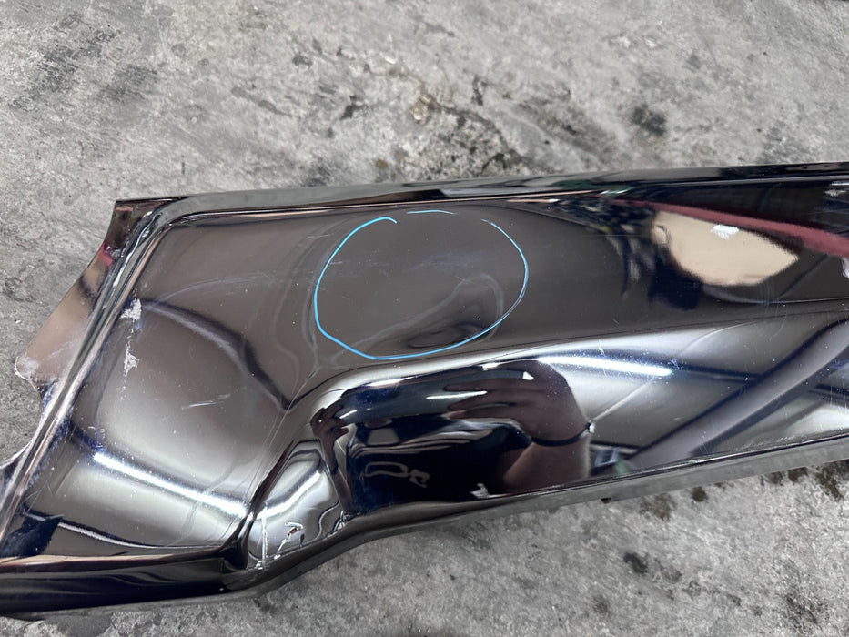 2017-2019 FORD F250 F350 REAR RIGHT CHROME BUMPER CORNER OEM *FLAWS/DENT #9*