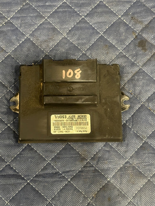 2020 FORD F250 F350 F450 XLT SD TRANSFER CASE CONTROL MODULE OEM LC3A 7H417 AD