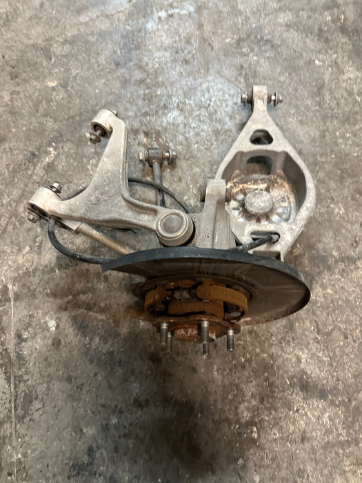2010 NISSAN 370Z CONVERTIBLE REAR LEFT SUSPENSION KNUCKLE CONTROL ARM OEM