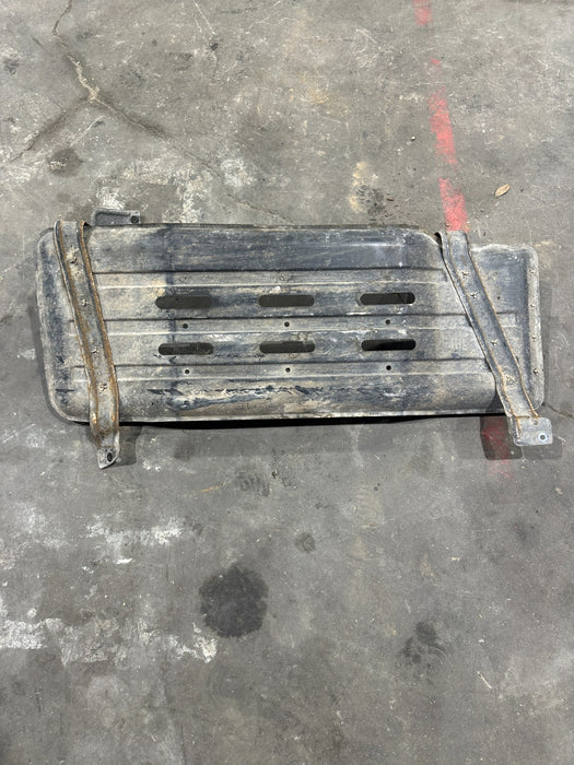 2017 NISSAN TITAN XD PRO 4X FUEL TANK SKID PLATE OEM