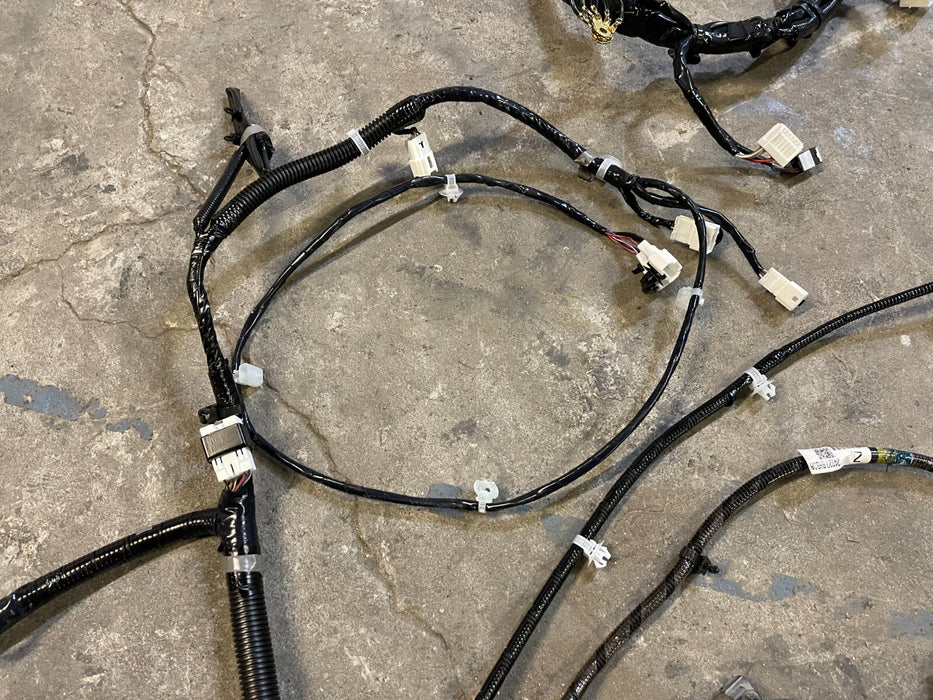 2017 INFINITI Q50 RED SPORT DRIVER LEFT LH SIDE INTERIOR WIRING HARNESS OEM