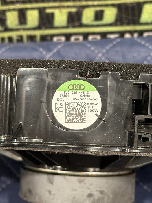 2018 AUDI R8 V10 SPYDER B&O BANG & OLUFSEN LEFT DOOR SPEAKER OEM 8V0 035 415 E