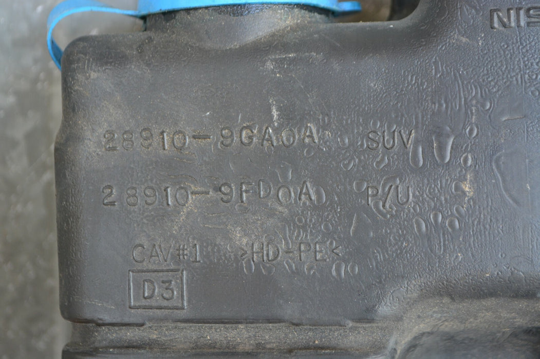2010 NISSAN TITAN PRO-4X 5.6 V8 WINDSHIELD WASHER RESERVOIR OEM 2004-2015