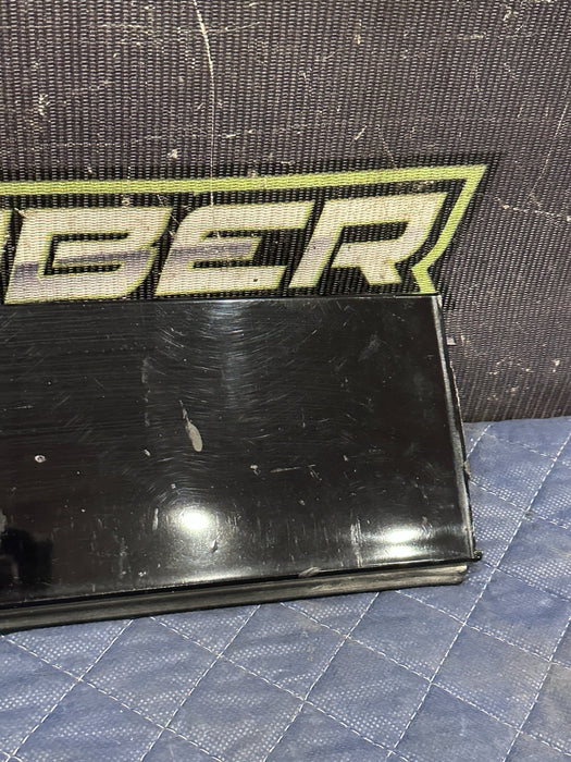 2020-2022 FORD F250 F350 REAR LEFT GLOSS BLACK B PILLAR DOOR TRIM OEM *SCUFFS*