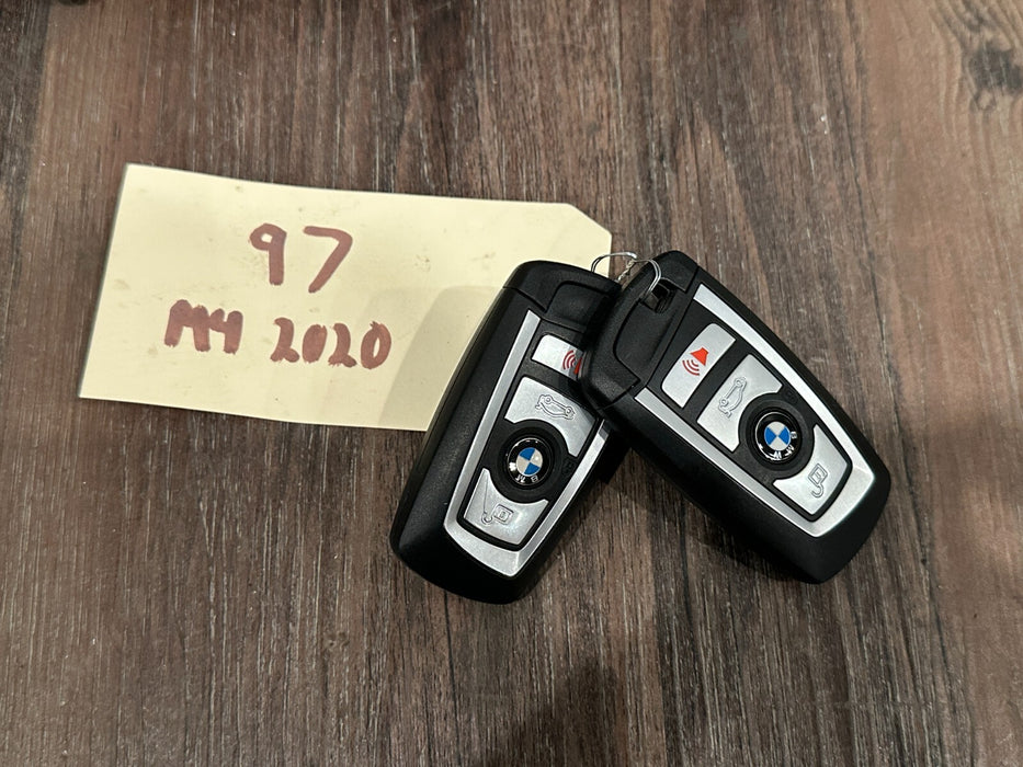 2020 BMW M4 F82 ECU ENGINE CONTROL UNIT BCM BODY CONTROL MODULE & 2 KEY FOBS OEM