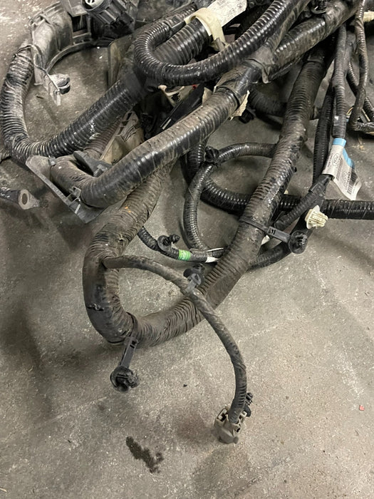 2018 FORD F250 LARIAT DRIVER FRAME WIRING HARNESS W CONNECTORS OEM