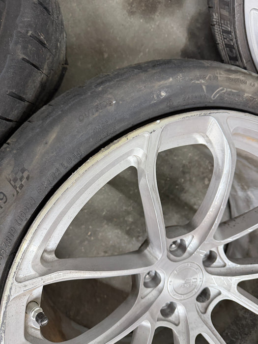 2024 BMW M3 G80 M4 G82 G8X BC FORGED WHEELS RIMS TIRES 5X112 *DAMAGE*