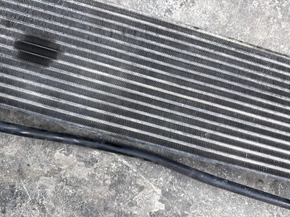 2017 NISSAN TITAN XD AC RADIATOR CONDENSER OEM *BENT BAR 3,10*