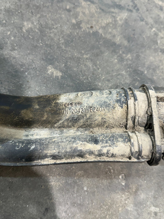 2016 NISSAN TITAN XD DEF DIESEL EXHAUST FLUID FILLER NECK OEM 20421 EZ40A