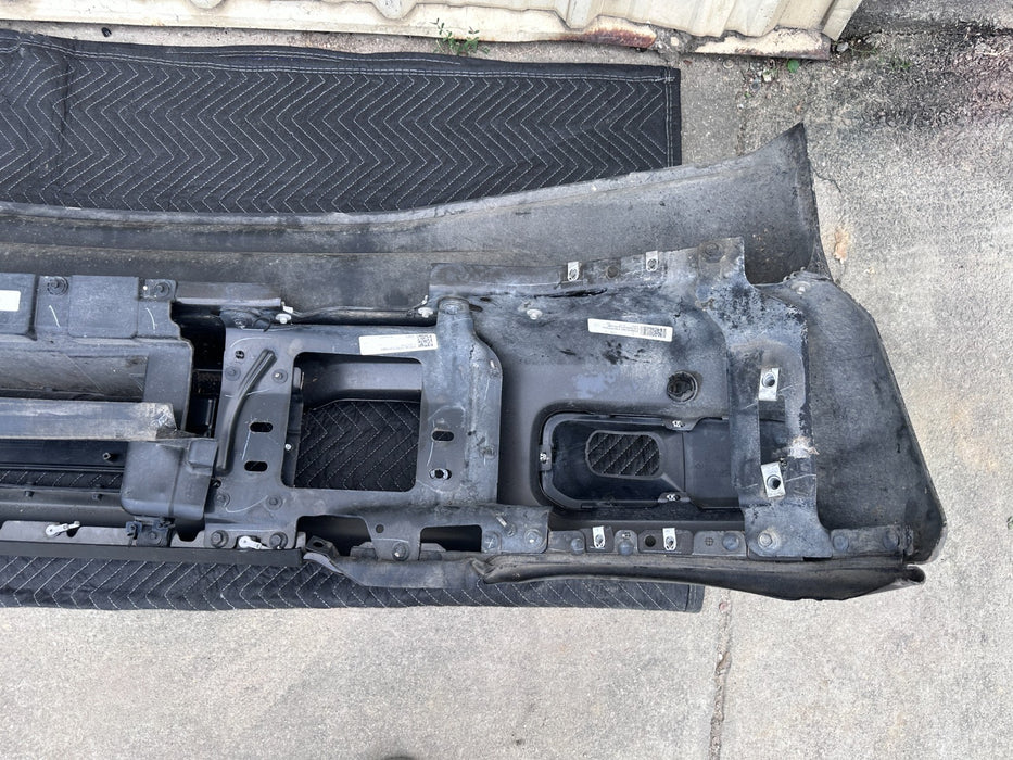 2023 2024 2025 FORD F250 F350 FRONT BUMPER ASSEMBLY DARK BRONZE OEM