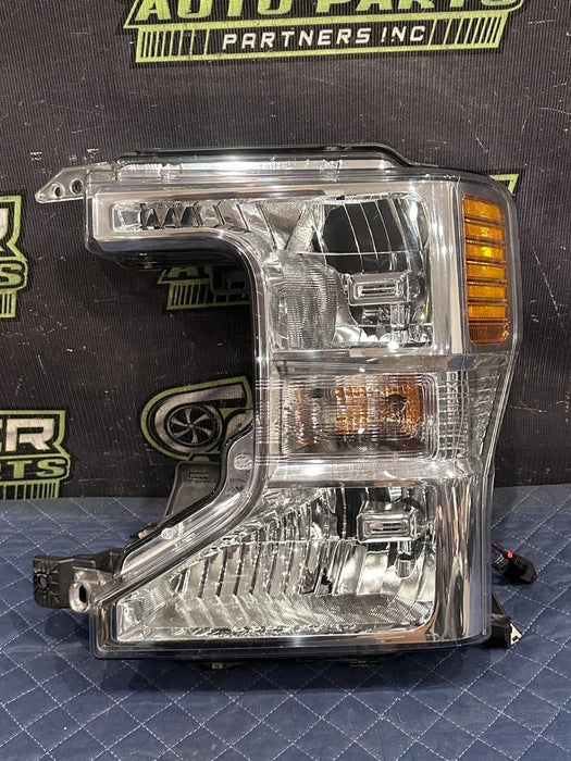 2020 2021 2022 FORD F250 F350 F450 LEFT DRIVER SIDE HALOGEN HEADLIGHT OEM ~READ~
