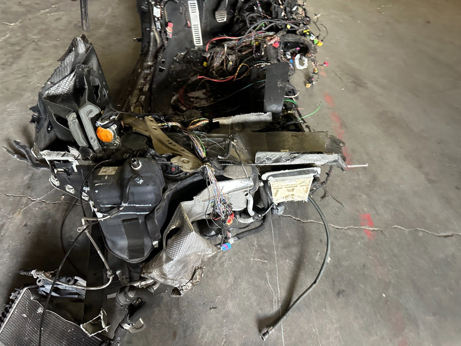 2017-2023 AUDI R8 DRIVER FLOOR PAN B PILLAR ROOF PILLAR SECTION CARBON *DAMAGE*